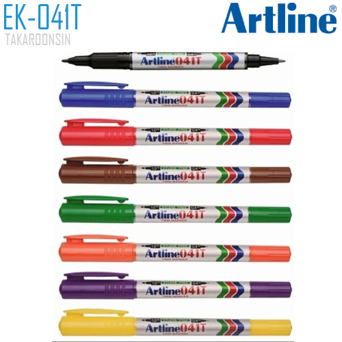 ปากกาเคมี 2 หัว ARTLINE EK-041T