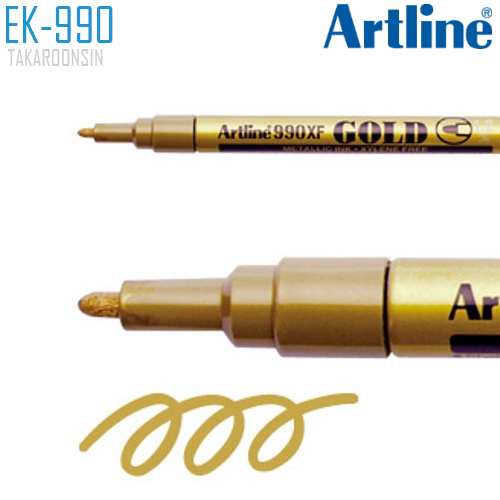 ปากกาเมทาลิค หัวกลมเล็ก ARTLINE EK-990