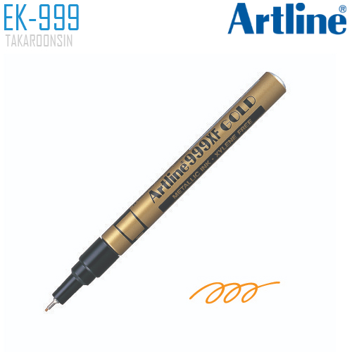 ปากกาเมทาลิค หัวเข็ม ARTLINE EK-999