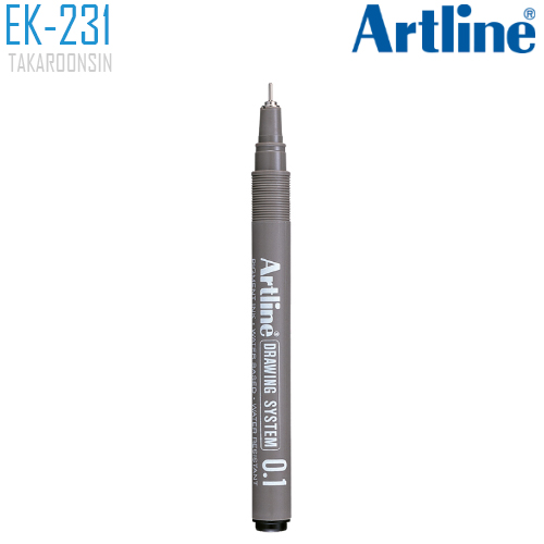 ปากกาเขียนแบบ หัว 0.1 มม. ARTLINE EK-231