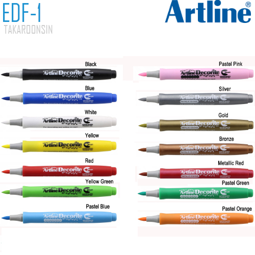 ปากกา DECORITE ARTLINE EDF-1