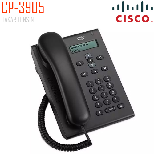โทรศัพท์ Cisco Unified SIP Phone 3905