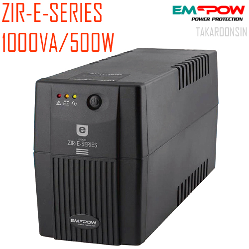 เครื่องสำรองไฟ EMPOW ZIR-E Series 1000VA/500W