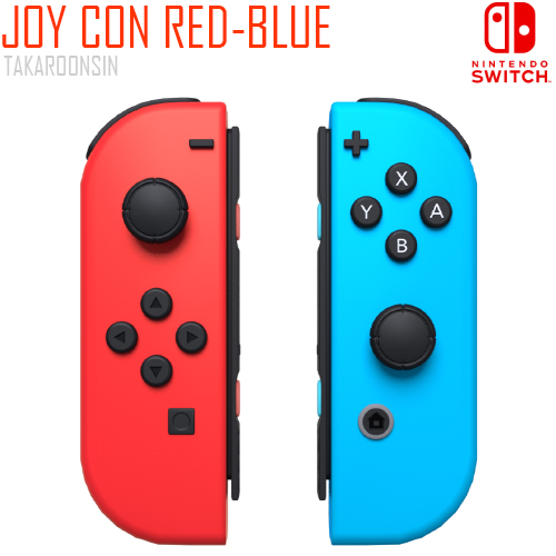 จอยคอน NINTENDO SWITCH JOY-CON CONTROLLERS (NEON RED/BLUE)