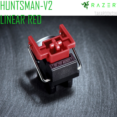 คีย์บอร์ดเกมมิ่ง RAZER HUNTSMAN V2 LINEAR RED