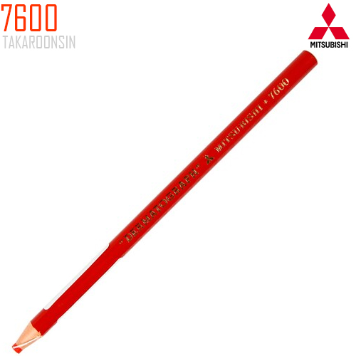 ดินสอเขียนกระจก (กล่อง12แท่ง) มิตซูบิชิ 7600