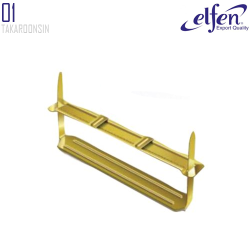 ลิ้นแฟ้มโลหะสีทอง ELFEN รุ่น 01