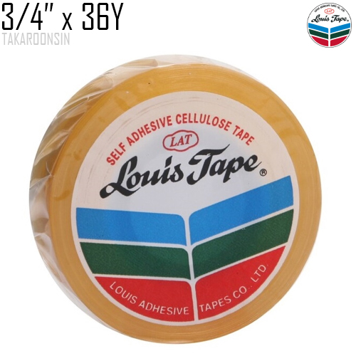 เทปใส 3/4 นิ้ว x 36 หลา Louis Tape แกน 3 นิ้ว