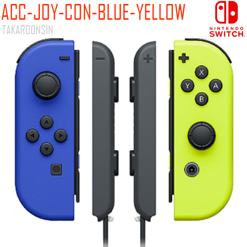 จอยคอน NINTENDO SWITCH JOY-CON CONTROLLERS (BLUE/NEON YELLOW)