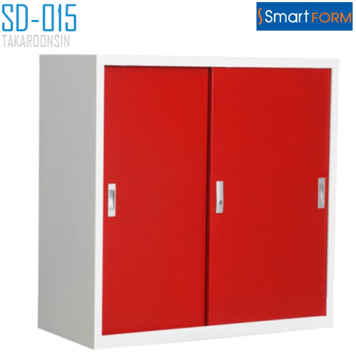 ตู้บานเลื่อนทึบ SMART FORM ขนาด 5 ฟุต รุ่น SD015