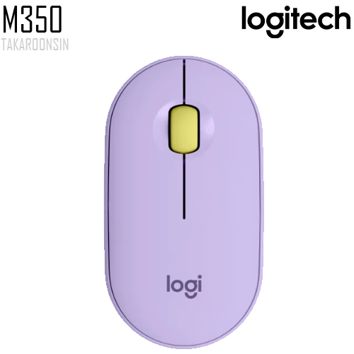 เมาส์ไร้สาย Logitech PEBBLE M350