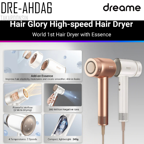 ไดร์เป่าผม Dreame Hair Glory H-speed Hair Dryer