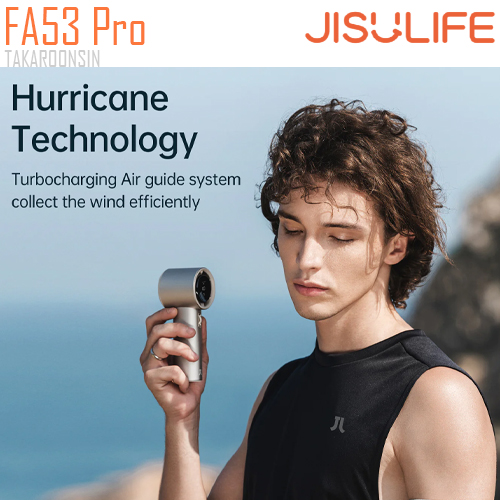 พัดลมขนาดพกพา JISULIFE FA53Pro Handheld Fan