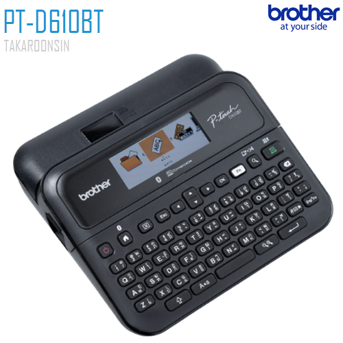 เครื่องพิมพ์ฉลาก Brother PT-D610BT แบบพกพา
