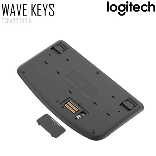 คีย์บอร์ดไร้สาย LOGITECH WAVE KEYS WIRELESS ERGONOMIC KEYBOARD