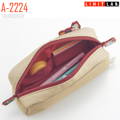 กระเป๋าใส่เครื่องเขียน LIHIT Nyan Scene Box Pen Pouch A-2224