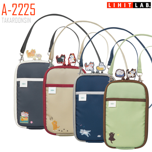 กระเป๋าสะพายอเนกประสงค์ LIHIT Nyan Scene Shoulder Pouch A-2225