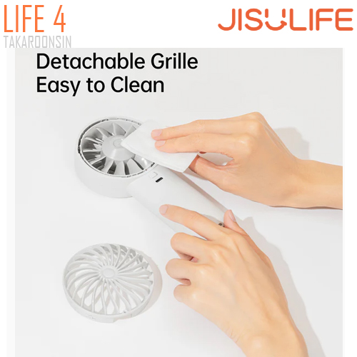 พัดลมขนาดพกพา JISULIFE Life 4 Handheld Fan (3600 mAH)