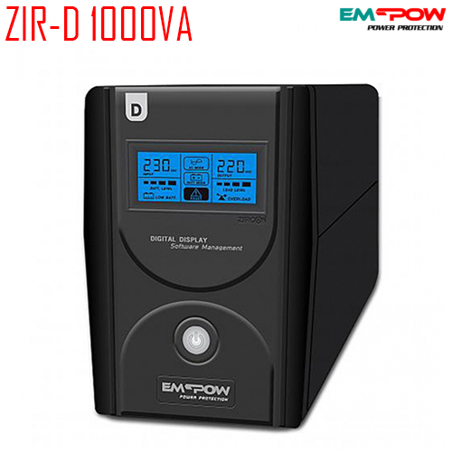 เครื่องสำรองไฟ 1000VA/500W EMPOW ZIR-D Series