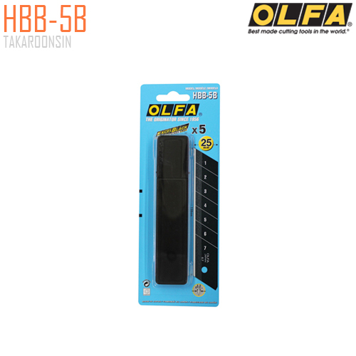 ใบมีดคัตเตอร์ชนิดพิเศษ OLFA HBB-5B (25mm)