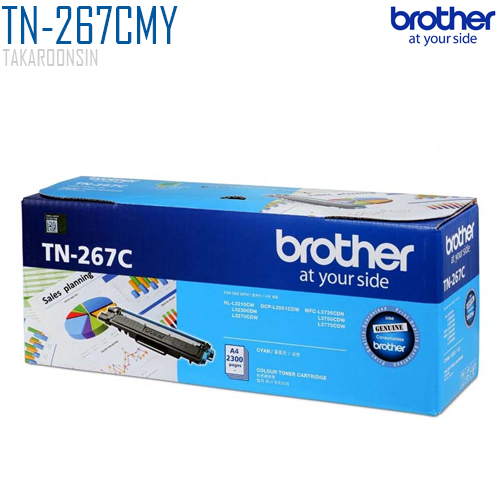 ตลับหมึกโทนเนอร์  Brother TN-267CMY