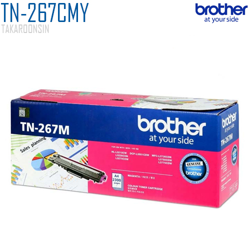 ตลับหมึกโทนเนอร์  Brother TN-267CMY