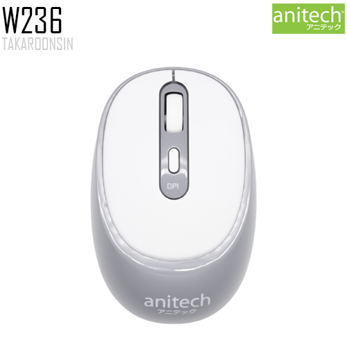 เมาส์ไร้สาย ANITECH Wireless Mouse รุ่น W236