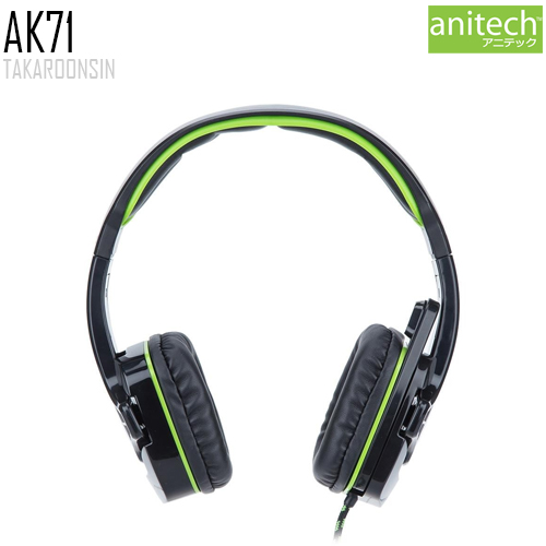 หูฟังเกมมิ่ง Anitech Headphone with Mic. รุ่น AK71