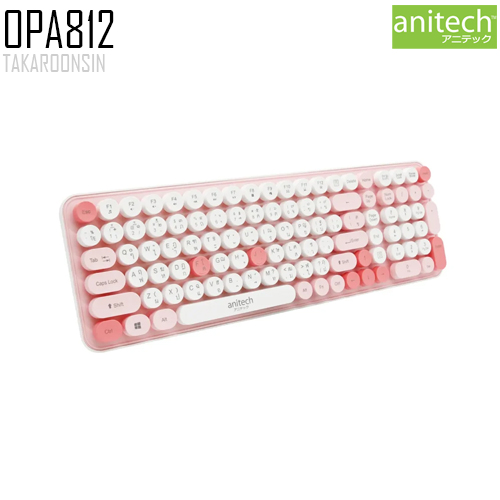 ชุดคีย์บอร์ดและเมาส์ ANITECH OPA812