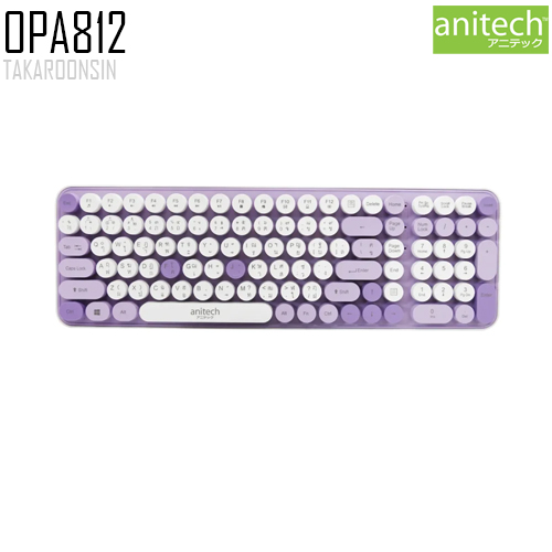 ชุดคีย์บอร์ดและเมาส์ ANITECH OPA812