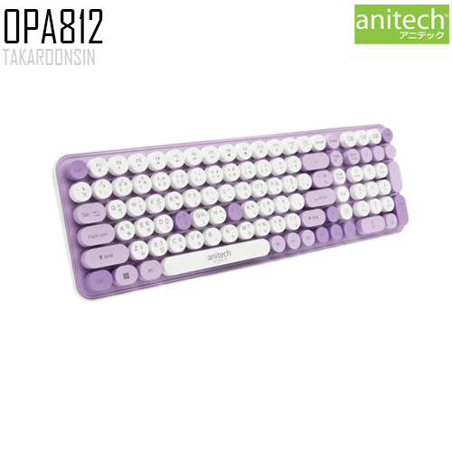 ชุดคีย์บอร์ดและเมาส์ ANITECH OPA812