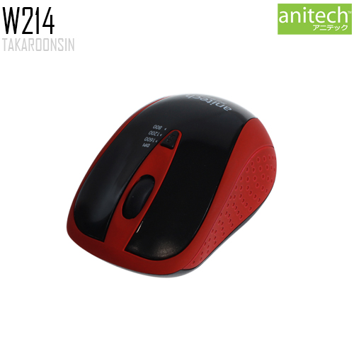 เมาส์ไร้สาย Anitech Wireless รุ่น W214