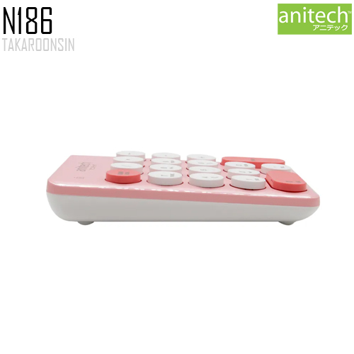 แป้นตัวเลขไร้สาย ANITECH Wireless Numpad N186