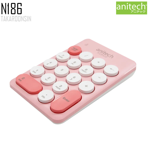 แป้นตัวเลขไร้สาย ANITECH Wireless Numpad N186