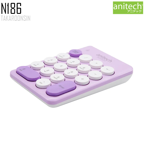 แป้นตัวเลขไร้สาย ANITECH Wireless Numpad N186