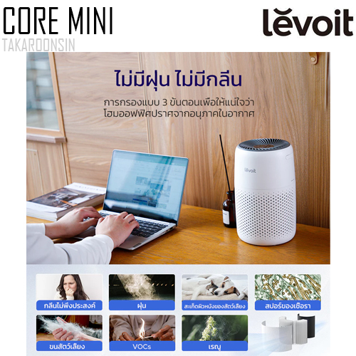 เครื่องฟอกอากาศ LEVOIT Core Mini