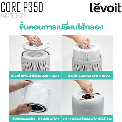 ไส้กรองเครื่องฟอกอากาศ Levoit Core P350