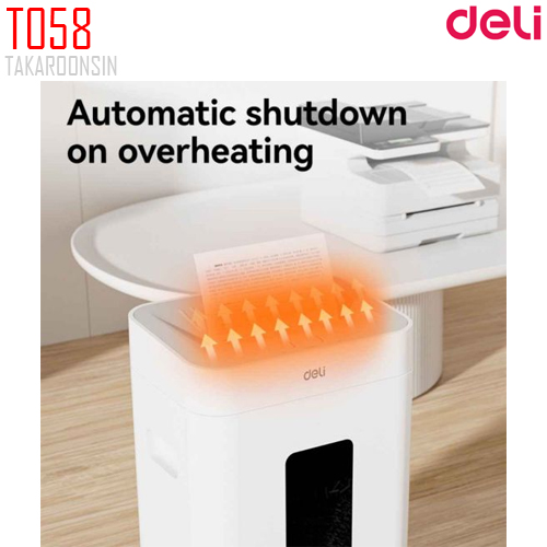 เครื่องทำลายเอกสาร DELI รุ่น T058