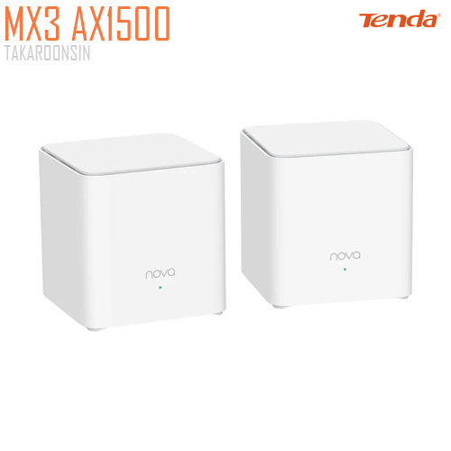 Mesh Router Wifi6 Whole Home WiFi System Gigabit Port Tenda MX3 AX1500