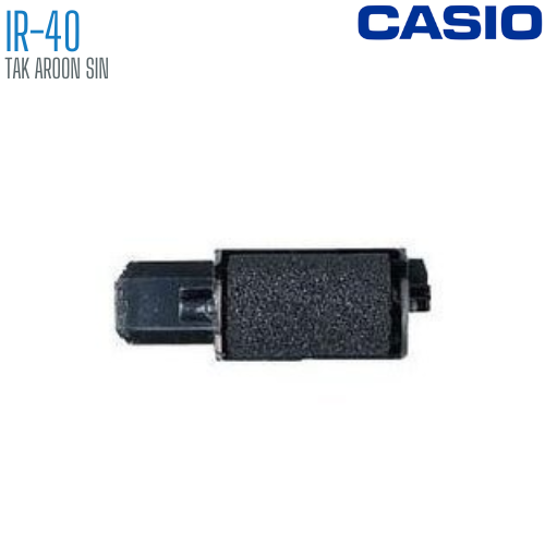 ผ้าหมึกเครื่องคิดเลข Casio IR-40 สีดำ