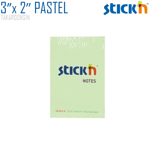 กระดาษโน้ต STICKN 3″x2″ คละสี 4+1 PASTEL กระดาษโน้ต STICKN 3″x2″ คละสี 4+1 PASTEL