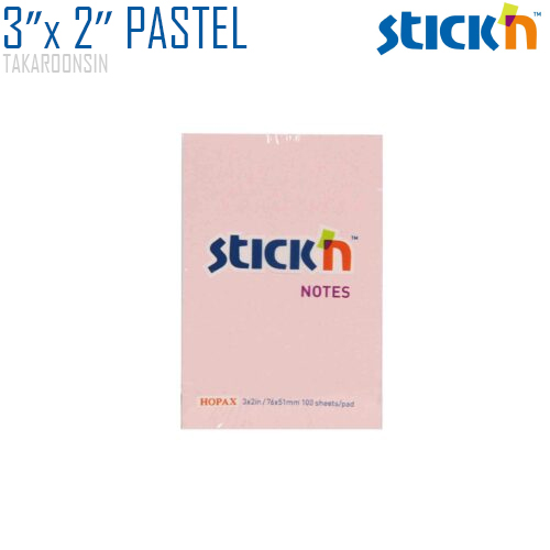 กระดาษโน้ต STICKN 3″x2″ คละสี 4+1 PASTEL กระดาษโน้ต STICKN 3″x2″ คละสี 4+1 PASTEL