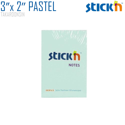 กระดาษโน้ต STICKN 3″x2″ คละสี 4+1 PASTEL กระดาษโน้ต STICKN 3″x2″ คละสี 4+1 PASTEL