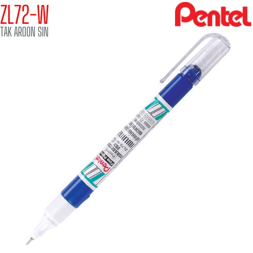 ปากกาลบคำผิด 4.2 มล. PENTEL ZL72-W MIT