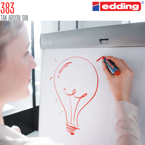 ปากกาเขียนฟลิปชาร์ท EDDING 383 หัวตัด