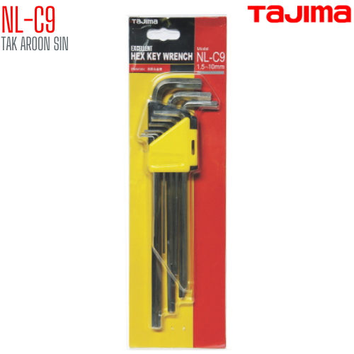 กุญแจหกเหลี่ยม TAJIMA NL-C9
