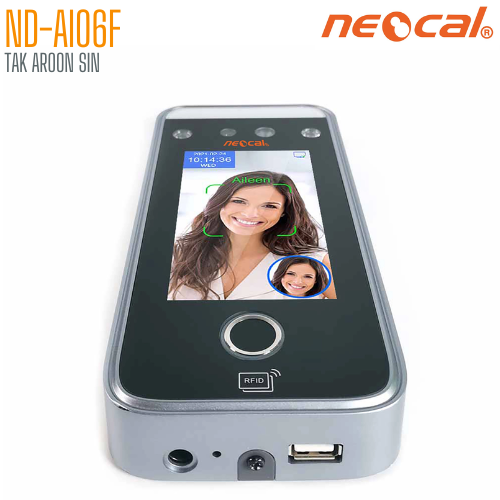 เครื่องสแกนลายนิ้วมือและใบหน้า NEOCAL ND-AI06F