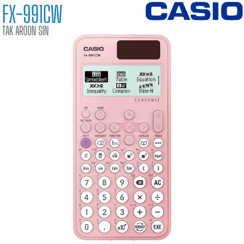 เครื่องคิดเลขวิทยาศาสตร์ CASIO 10+2 หลัก รุ่น FX-991CW