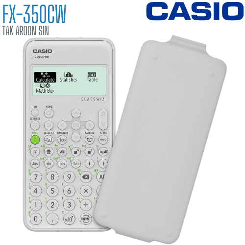 เครื่องคิดเลขวิทยาศาสตร์ CASIO 10+2 หลัก รุ่น FX-350CW