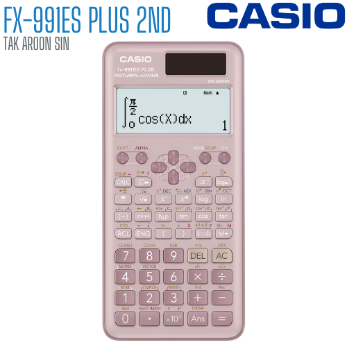 เครื่องคิดเลขวิทยาศาสตร์ CASIO 10+2 หลัก รุ่น FX-991ES PLUS 2ND